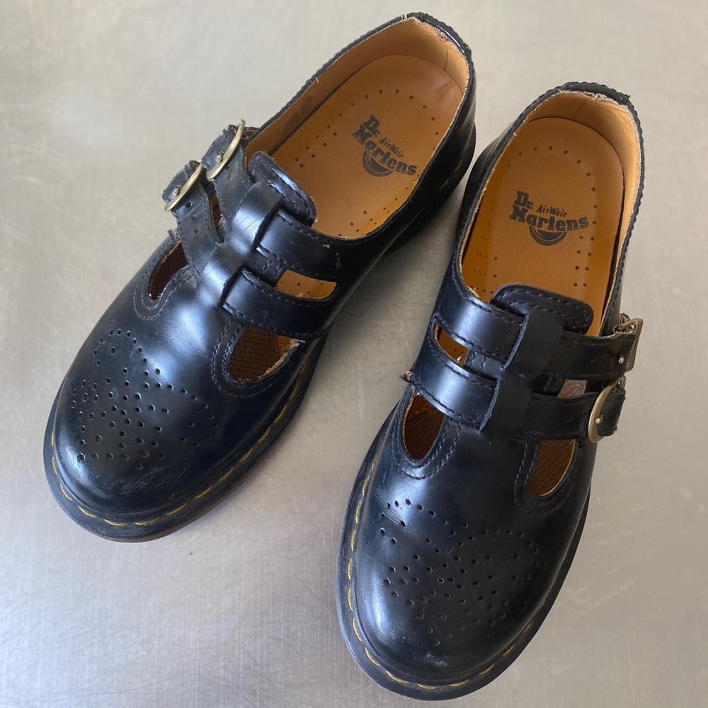 Doc Martens: Mary Jane shoes, smooth leather